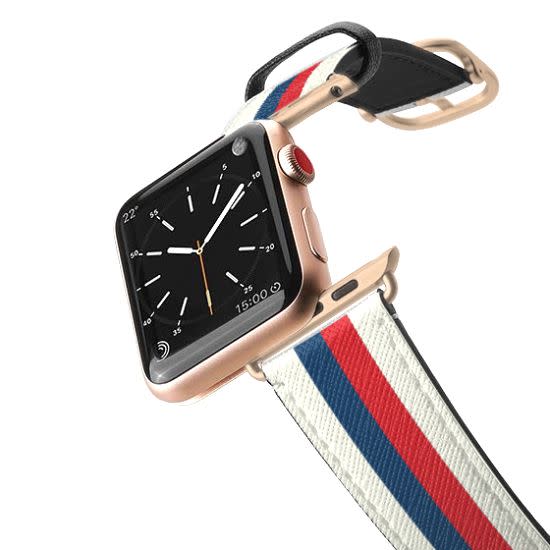 <p><a href="https://go.redirectingat.com?id=74968X1596630&url=https%3A%2F%2Fwww.casetify.com%2Fcustom-watch-bands%2Fcustom-initial-apple-watch-band%2F763403%2Fffffff%2F0c2e4d%2Fd52931%2FHS%23%2F943403&sref=https%3A%2F%2Fwww.bestproducts.com%2Ftech%2Fg1143%2Fbest-apple-watch-bands%2F" rel="nofollow noopener" target="_blank" data-ylk="slk:Shop Now;elm:context_link;itc:0;sec:content-canvas" class="link ">Shop Now</a></p><p>Casetify Saffiano Leather Initial Apple Watch Band</p><p>casetify.com</p><p>$55.00</p>