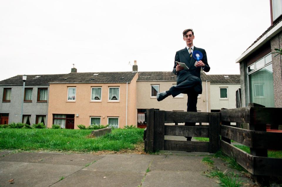 ‘More often than not, people would laugh,’ says Sir Jacob, thinking back to his first election campaign in Central Fife (Getty/Colin McPherson)