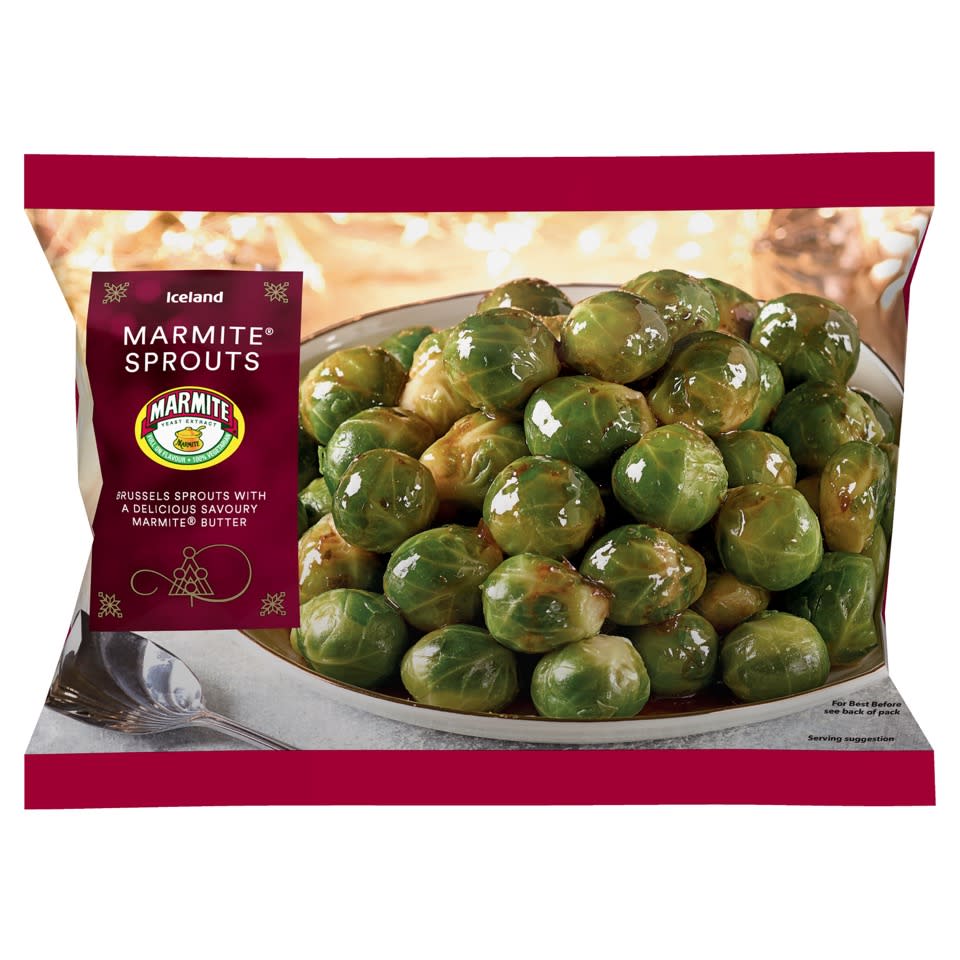 Do you dare try out Iceland’s Marmite sprouts? [Photo: Iceland]