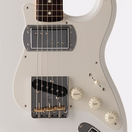 Meet the Stratocaster Custom, a Fender Japan signature model that 