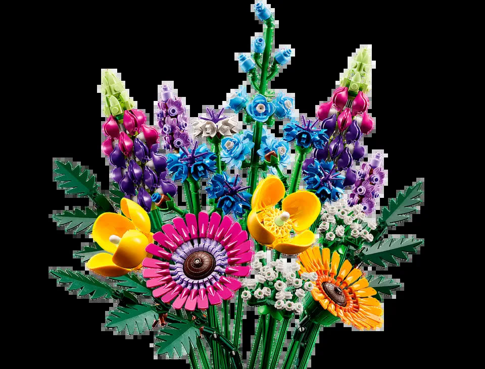 Bouquet de fleurs sauvages (Lego)