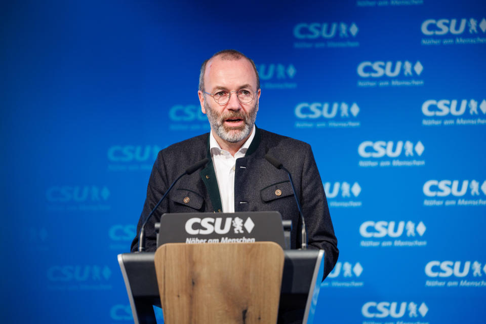 Manfred Weber, líder de los conservadores europeos. (Photo by Matthias Balk/picture alliance via Getty Images)