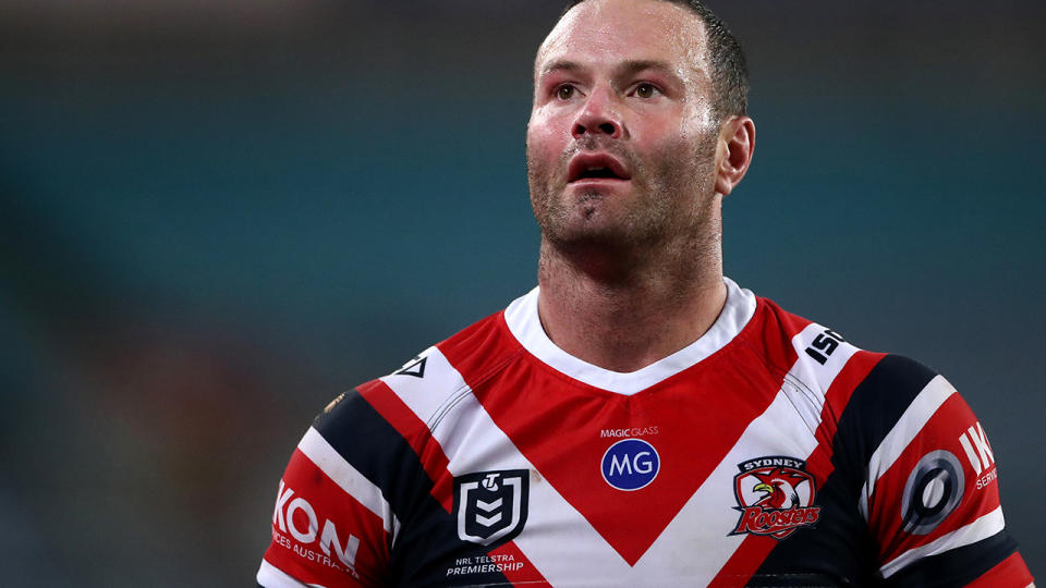 Boyd Cordner is pictured during an NRL match.