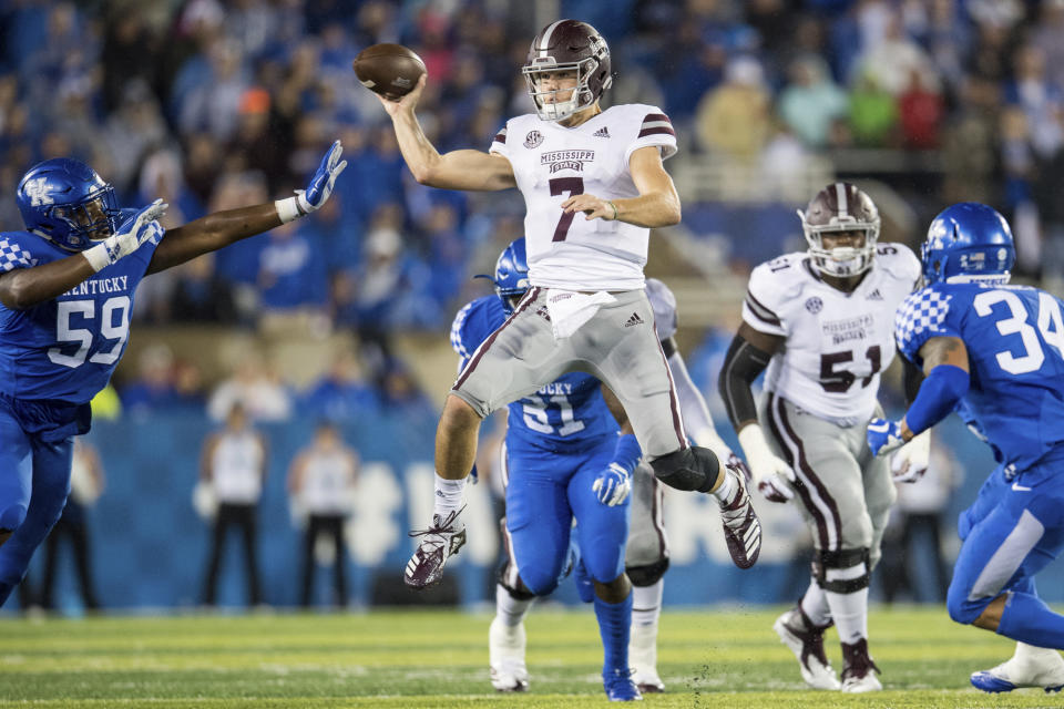 Mississippi State has floundered while Kentucky has flourished. (AP Photo/Bryan Woolston)