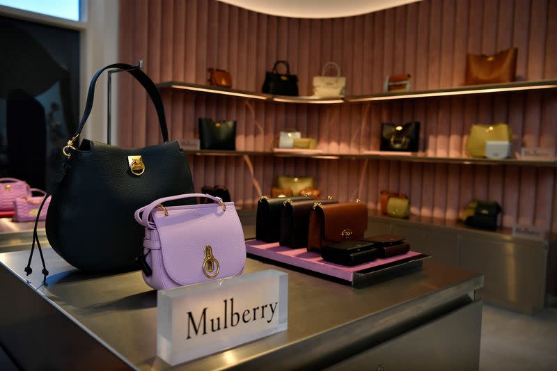 FILE PHOTO: Mulberry handbags