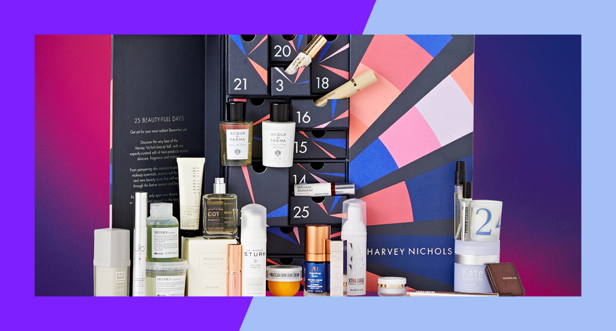 Harvey Nichols' beauty advent calendar is filled with an epic 45