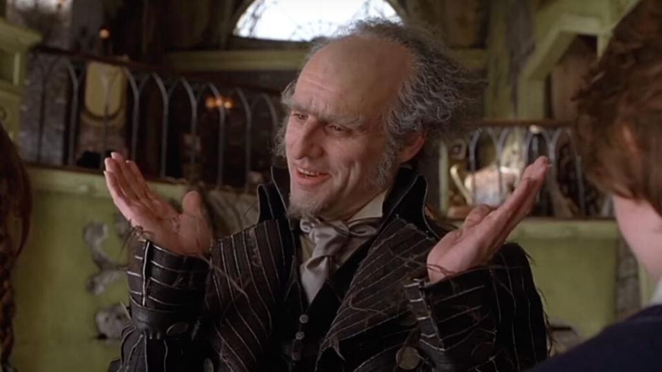 Jim Carrey as Count Olaf in “Lemony Snicket’s A Series of Unfortunate Events”