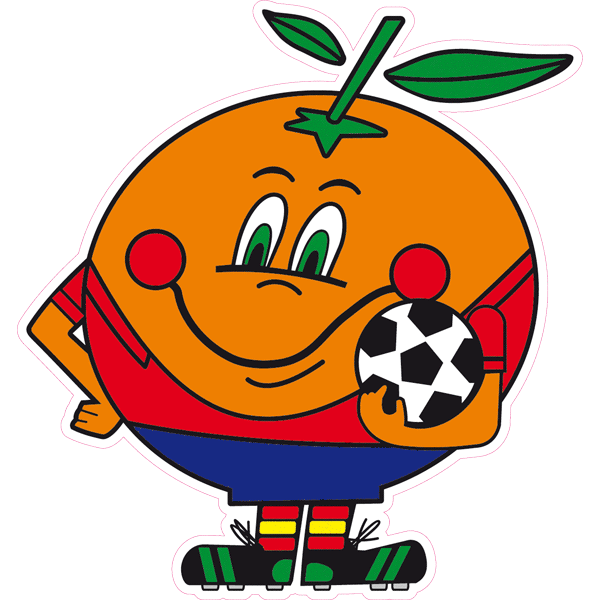 Naranjito fue la mascota de la Copa Mundial de Fútbol organizada por España en 1982