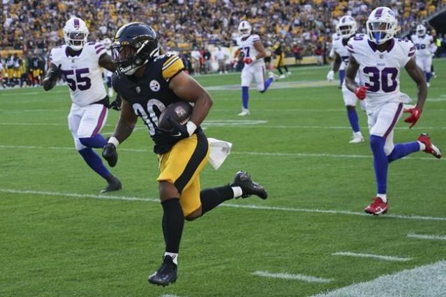 Steelers vs Bills: Pittsburgh strikes first with Jaylen Warren TD