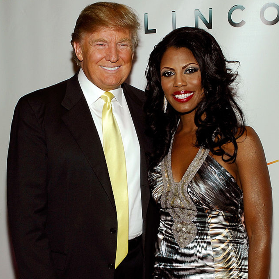 Donald Trump and Omarosa.