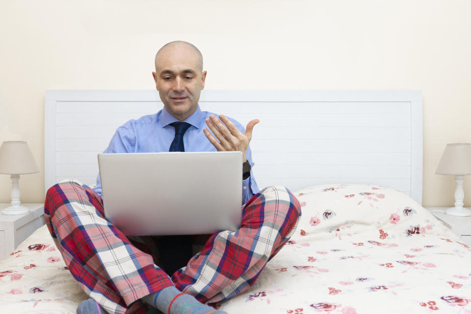 Home-workers are working longer hours than before, and we’re finding it harder to switch off. Photo: Getty