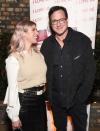 <p>Kelly Rizzo and Bob Saget attend the <em>I Love Us</em> premiere afterparty at the Highlight Room in L.A. on Sept. 13.</p>