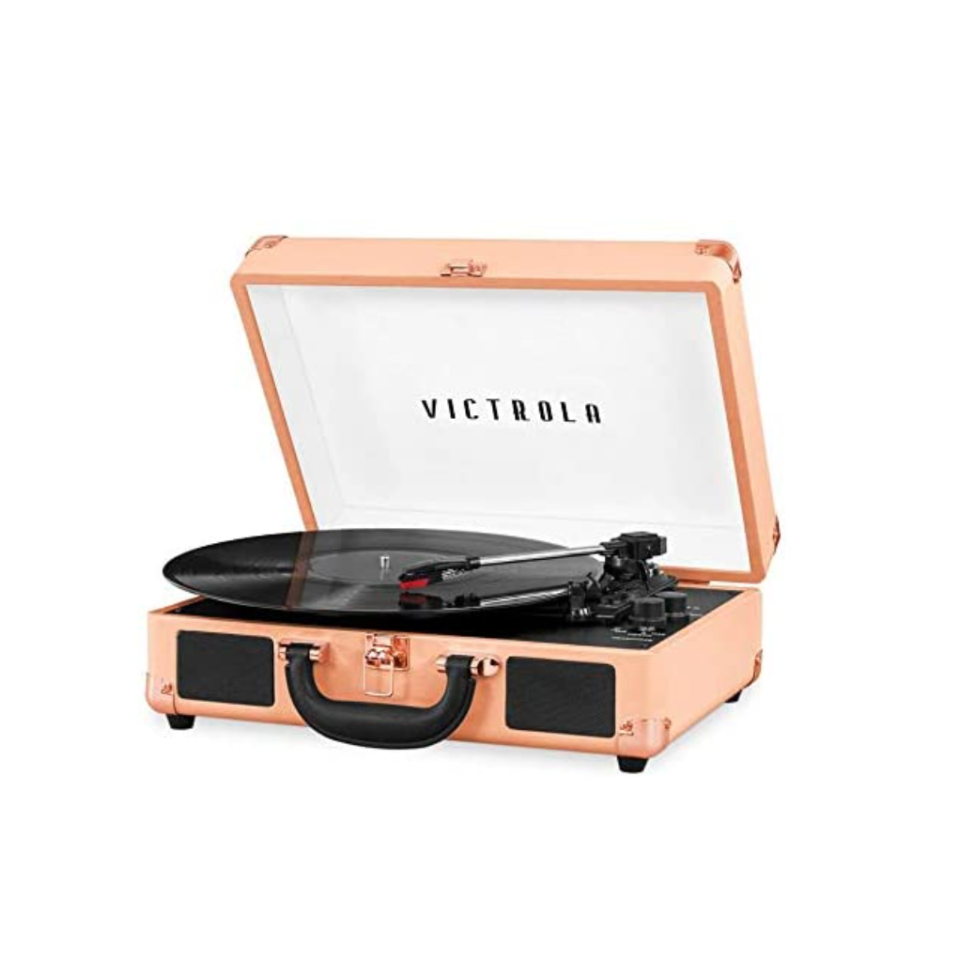 Victrola Bluetooth Record Player with Built-In Speakers