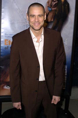 Jim Carrey at the LA premiere of Focus' Eternal Sunshine of the Spotless Mind