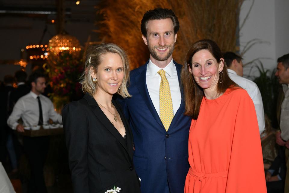 Indre Rockefeller, Justin Rockefeller, and Valerie Rockefeller