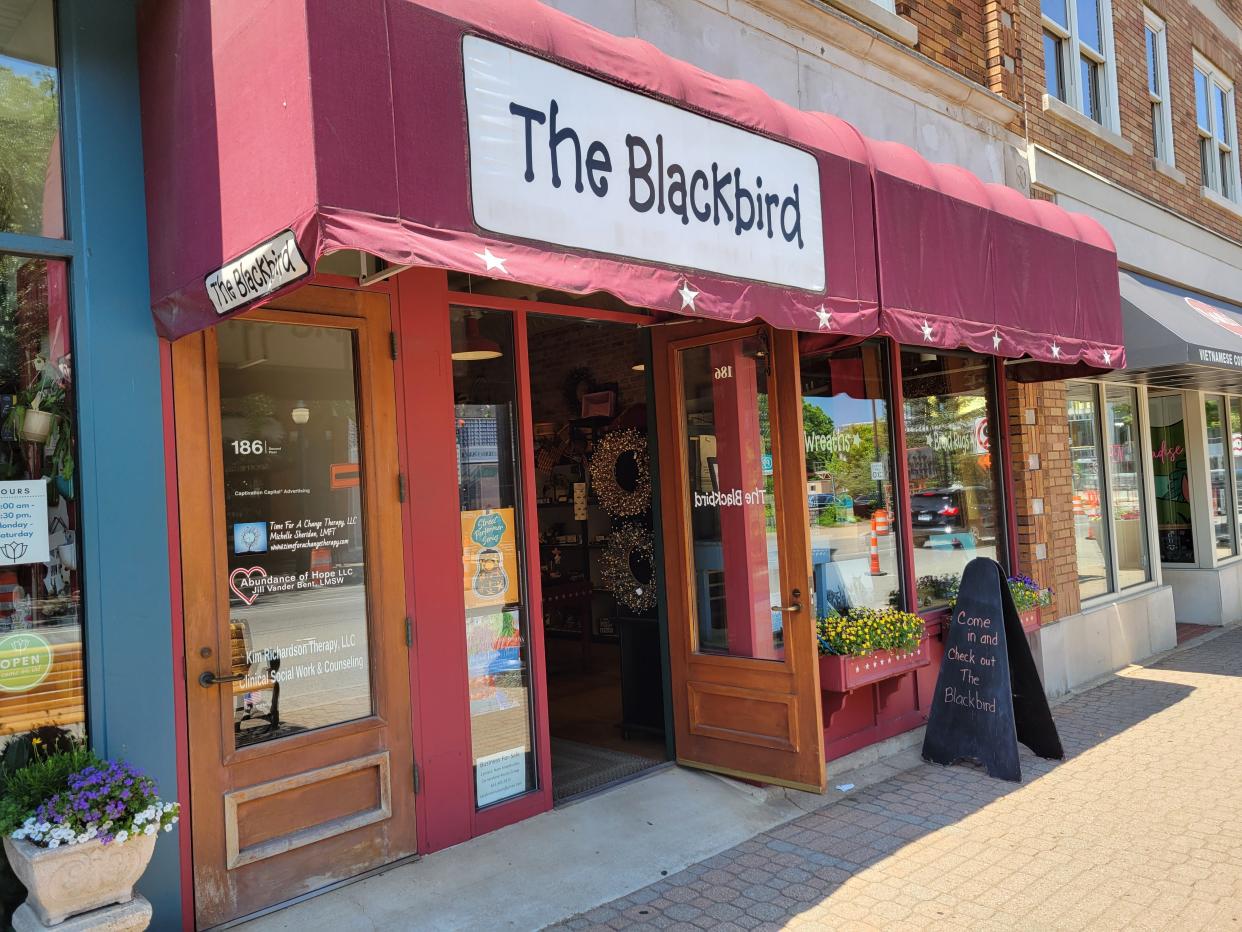 The Blackbird has been listed for sale in downtown Holland for $60,000, including inventory.