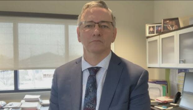 Jerry Earle, president of NAPE, says he's hopeful the deal with Change Healthcare Canada will address issues of staffing shortages and excessive overtime. (CBC - image credit)