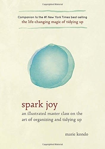 <p>Marie Kondo is back at it with another best-selling book all neat-freak moms will surely appreciate.</p><p><em>Spark Joy: An Illustrated Master Class on the Art of Organizing and Tidying Up by Marie Kondo, $13.29. <a rel="nofollow noopener" href="https://www.amazon.com/Spark-Joy-Illustrated-Organizing-Tidying/dp/1607749726?mbid=synd_yahooentertainment" target="_blank" data-ylk="slk:amazon.com;elm:context_link;itc:0;sec:content-canvas" class="link ">amazon.com</a></em></p>