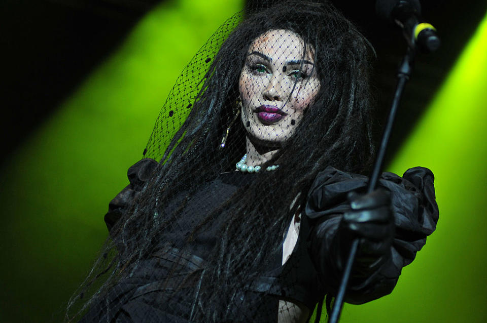 Pete Burns was a gender-bending new wave and reality TV star, best known for fronting Dead or Alive. Dead or Alive had a run of pop hits in the 1980s, most notably 1985′s “You Spin Me Round (Like a Record).” Burns died from a cardiac arrest on Oct. 23. He was 57 years old. (Photo: Redferns)