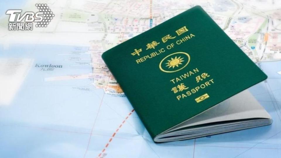 我國護照。（圖／TVBS資料畫面）