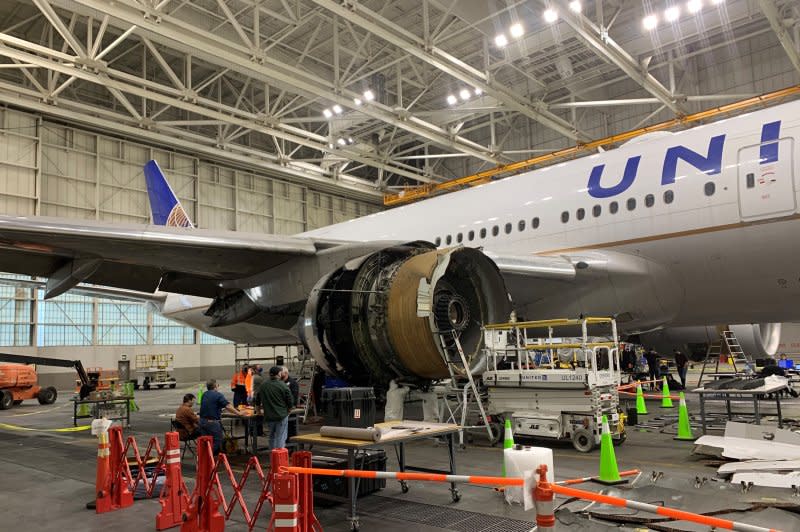 The CEO of United Airlines on Monday attempted to reassure members of the flying public after the carrier was involved in multiple highly publicized safety incidents earlier this month. File Photo courtesy of the National Transportation Safety Board