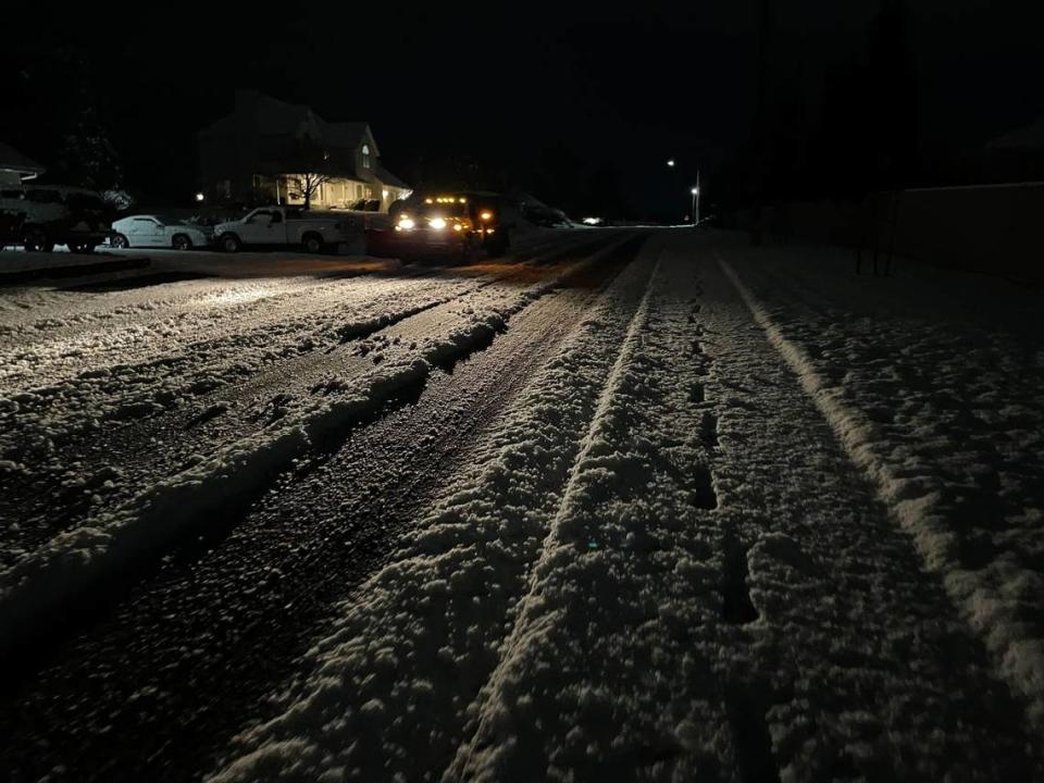 Tri-Citians woke up to one to two inches of snow on Wednesday, and more snow could be coming.