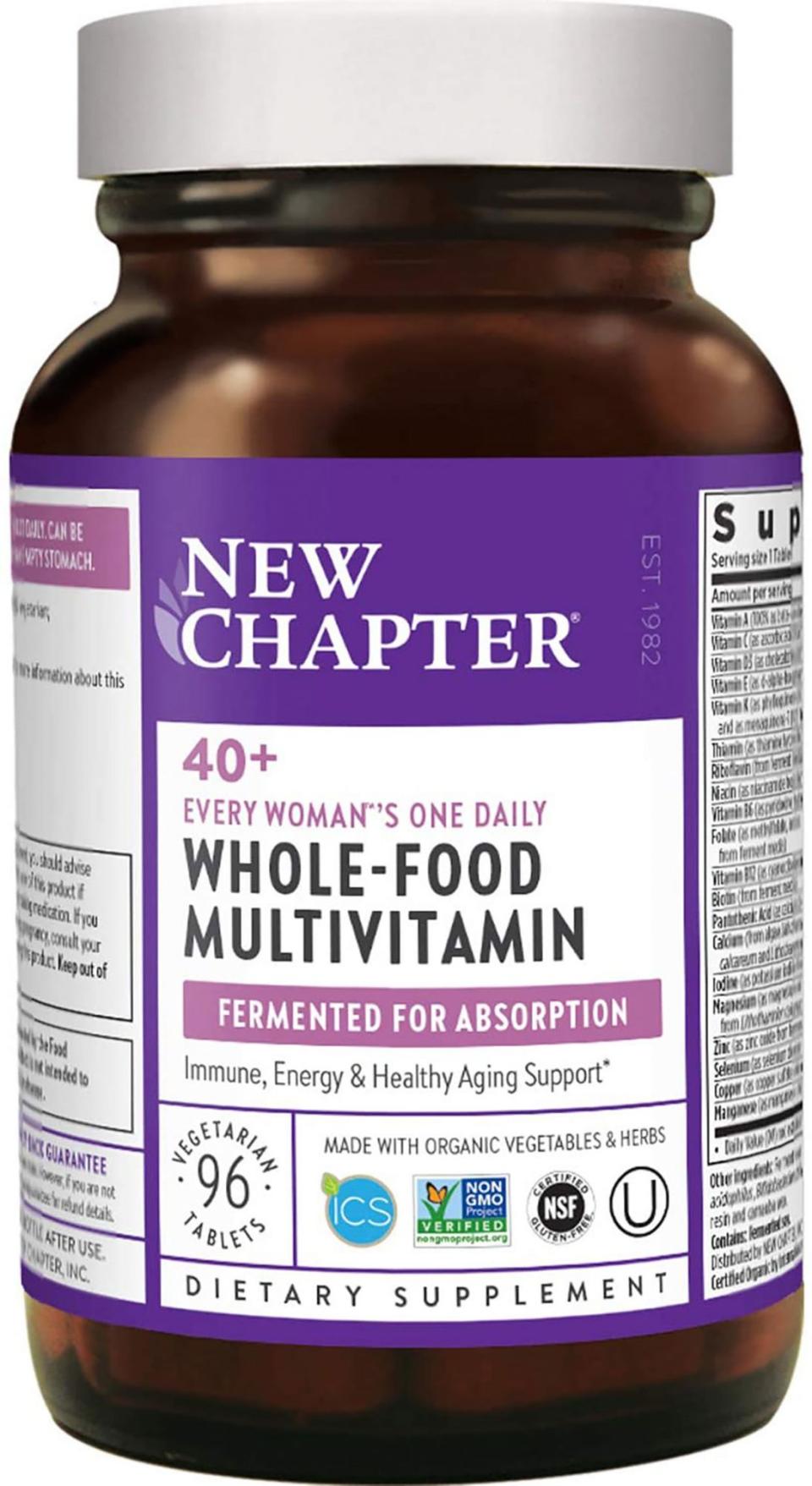 New Chapter Women's Multivitamin + Immune Support