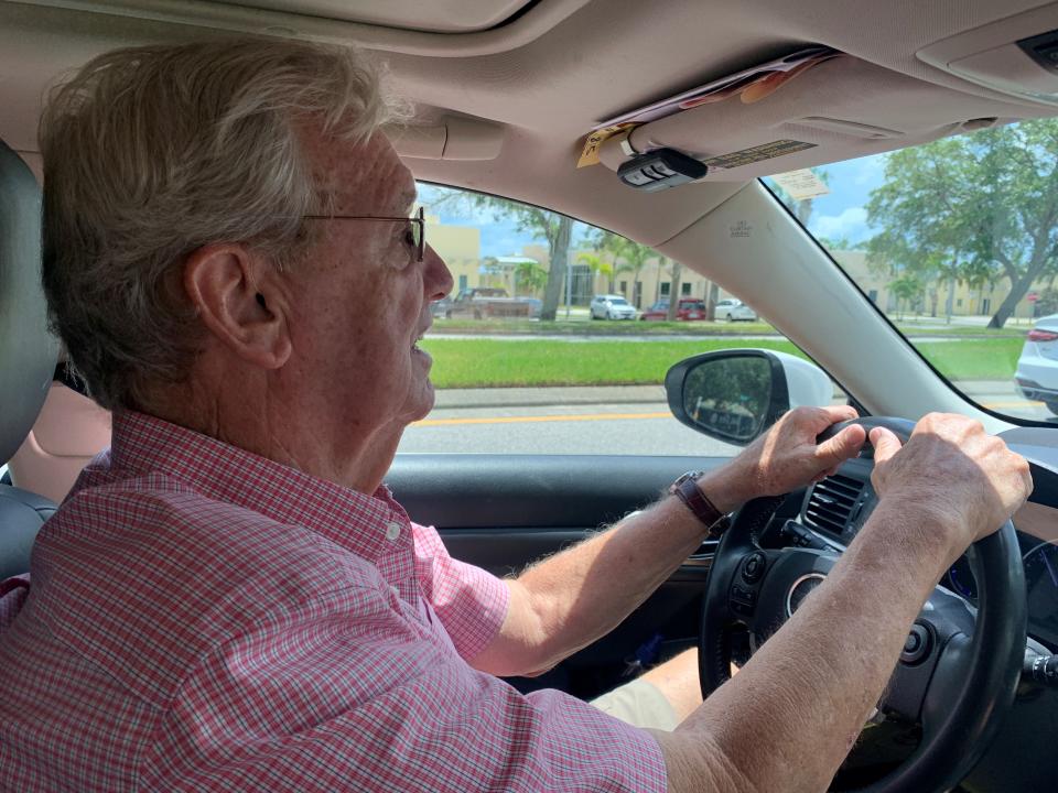 During six years as a volunteer driver for Meals on Wheels in the Suntree area, Jeff Perl has gotten to know the clients on his route.