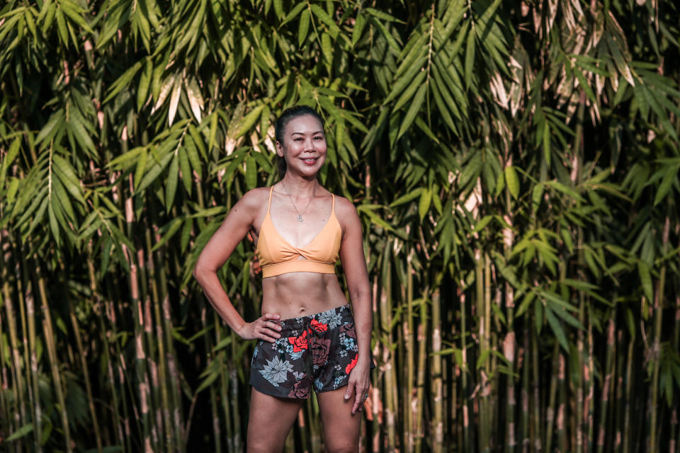 Serene Mok is a personal trainer and fitness coach. 