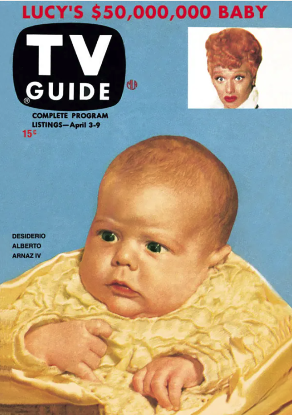 Desi Arnaz, Jr. on the cover of TV Guide in 1953