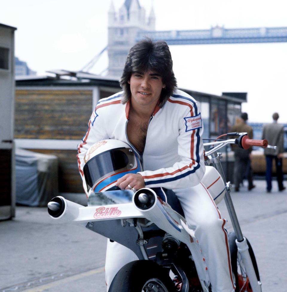 British Stuntrider Eddie Kidd. (Photo by Photoshot/Getty Images)