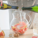 <p>White Sangria is a twist on the Spanish classic drink which traditionally uses red wine. We've used refreshing Cava for some added fizz.</p><p><strong>Recipe: <a href="https://www.goodhousekeeping.com/uk/food/recipes/a576624/white-sangria/" rel="nofollow noopener" target="_blank" data-ylk="slk:White wine sangria;elm:context_link;itc:0;sec:content-canvas" class="link ">White wine sangria</a></strong></p>