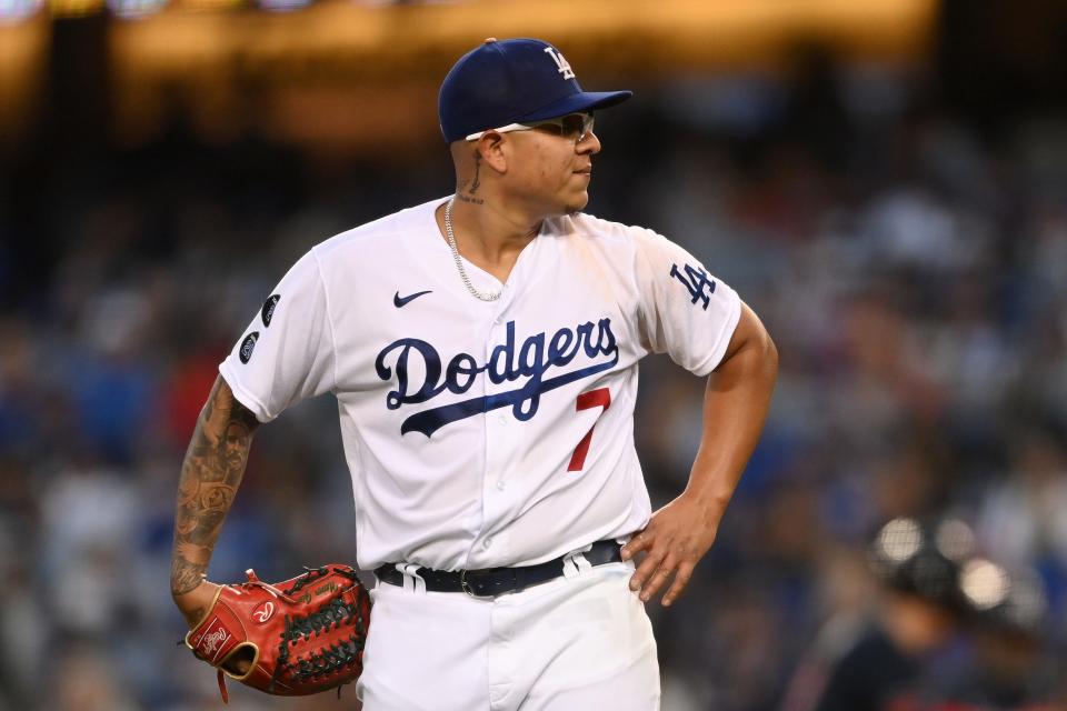 Because of the Dodgers' starting pitching issues, Julio Urias was used often in the postseason - and he gave up five earned runs in his most recent outing.