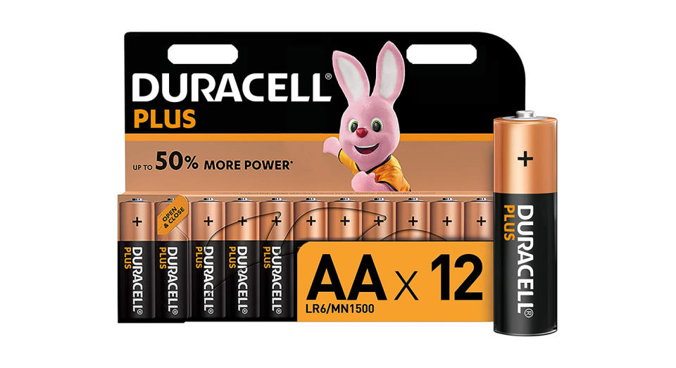 Duracell Plus AA Alkaline Batteries