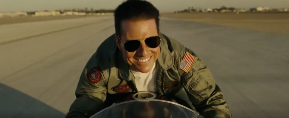 tom cruise in top gun maverick