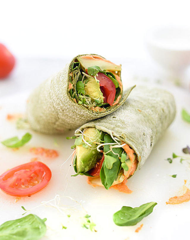 Italian Chicken Wrap - foodiecrush