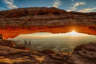 <p>Utah is home to some epic National Parks, including Canyonlands which is home to the stunning Mesa Arch.</p>
