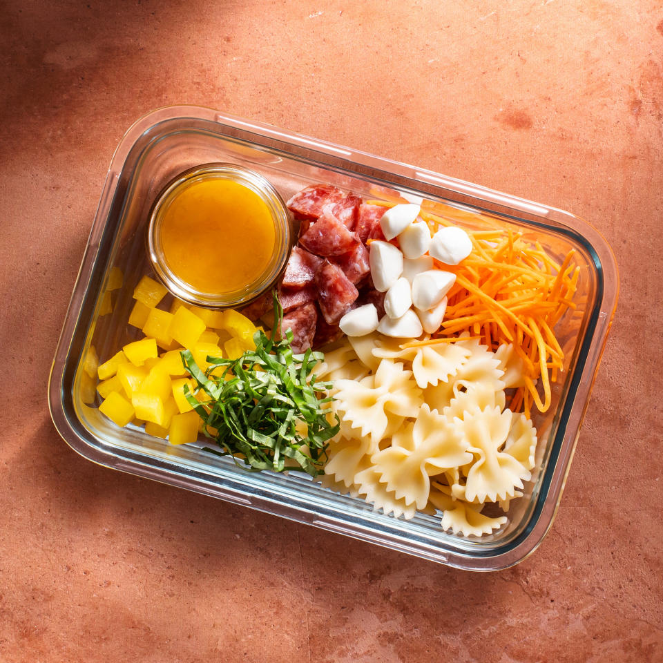 Pasta Salad with Vinaigrette Lunchbox