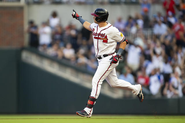 Austin Riley singles in first MLB All-Star Game