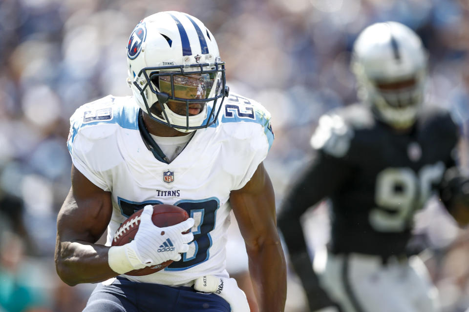 DeMarco Murray, who retired from the NFL last month after seven seasons, will reportedly join Fox as a college football analyst this fall. (Wesley Hitt/Getty Images)