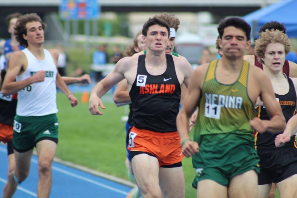 Ashland's Lukah Will qualified for the state meet in the 3,200.