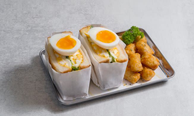 flippers singapore - tamago sando