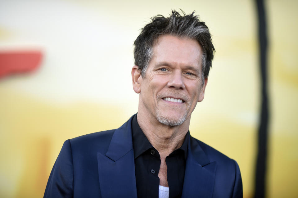 Kevin Bacon arrives at the premiere of "Beverly Hills Cop: Axel F" on Thursday, June 20, 2024, in Beverly Hills, Calif. (Photo by Richard Shotwell/Invision/AP)