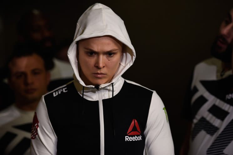 If Ronda Rousey decides to retire from fighting, she leaves women's MMA in a healthy state. (Getty)