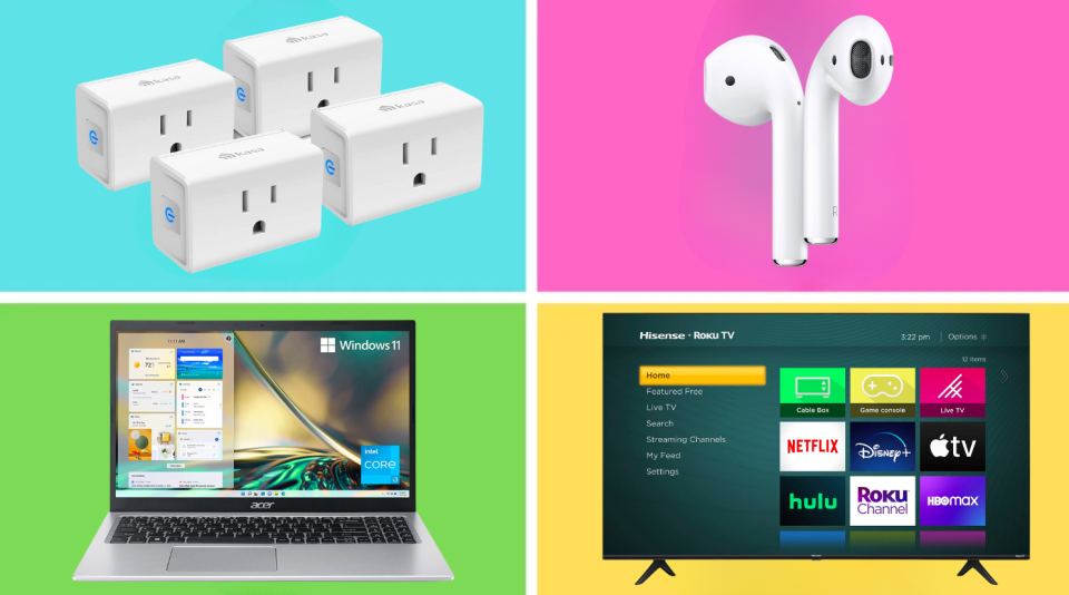 You&#39;re in the right place for the best early Memorial Day tech deals. (Photo: Amazon/Walmart)