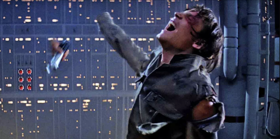 Luke loses his hand in Empire Strikes Back (credit: 20th Century Fox)