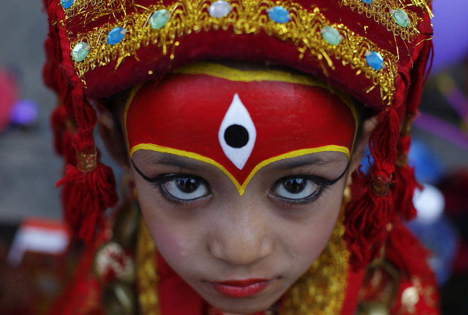 Kumari Puja in Kathmandu