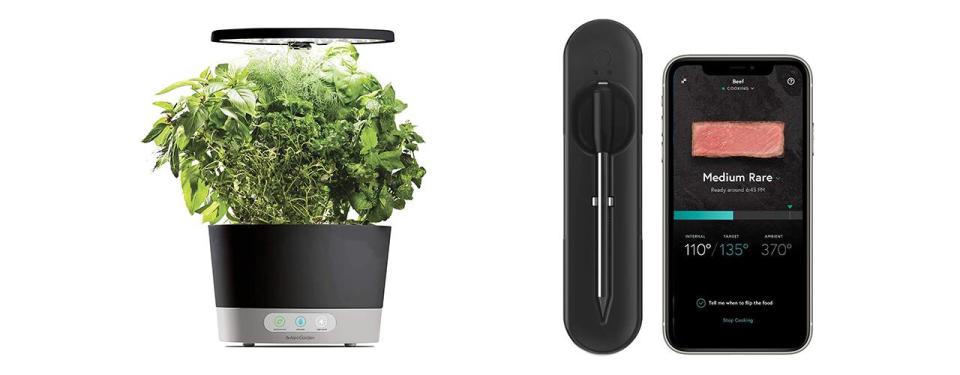 aerogarden and yummly meat thermometer