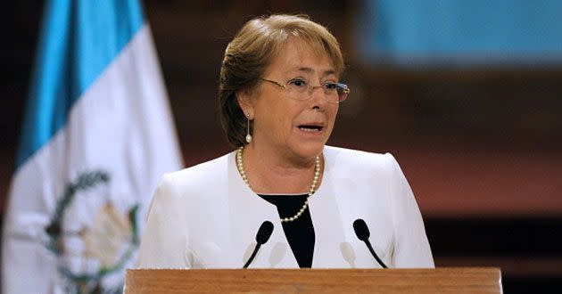 President Michelle Bachelet. Source: Getty