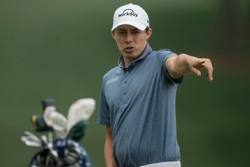 Matt Fitzpatrick admits his expectations are low ahead of the Masters (Charlie Riedel/AP) (AP)